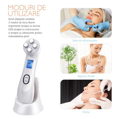 Aparat tratament facial, Mezoterapie 5 in 1 A-Z Beauty Skin