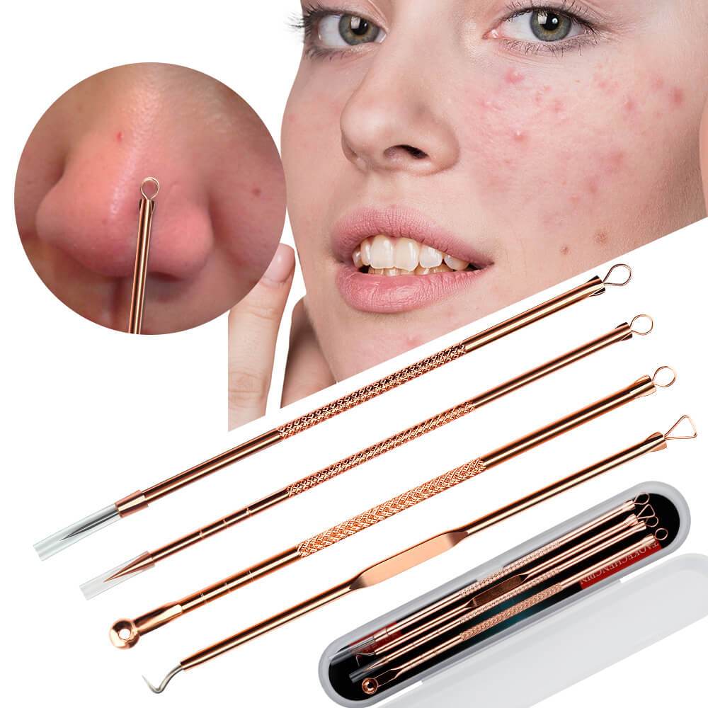 Trusa pentru extractia punctelor negre 4 piese A-Z Beauty Skin